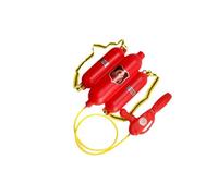 AMSLSIU Mochila de Bombero, Juguete acuático para niños, Juegos de rol, diversión al Aire Libre, jardín, Piscina, peleas Agua y Patio. Capacidad para una Gran cantidad Agua. Mochila Juguete para