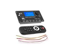 AMSLSIU Módulo de Radio FM con Control Remoto, Conecta Todos los Dispositivos de Forma inalámbrica, amplificadores de Placa decodificadora de MP3 de plástico Profesional