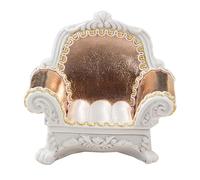 AMSLSIU Muebles para casa de muñecas a Escala 1/12 y sofá en Miniatura para casa de muñecas, Organizador Joyas, Vitrina Regalo para Mujeres, sofá en Miniatura para a Escala 1/12.