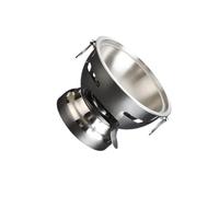 AMSLSIU Olla pequeña de acero inoxidable para preparar comidas gourmet durante reuniones familiares o divertidas aventuras al aire libre. Olla tradicional, plata, diámetro 12.3 cm