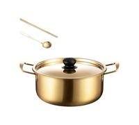 AMSLSIU Ollas coreanas para ramen: herramienta de cocina de eficiencia para preparar fideos y sopas en todo momento para disfrutar de la comida. Olla para ramen fácil de, 20 centímetros