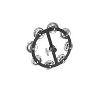 AMSLSIU Pandereta Hi-Hat. Fabricada en acero inoxidable. Ideal para entusiastas y artistas del jazz. Robusta y práctica. Se monta fácilmente en cualquier soporte de hi-hat. Varilla de tracción.