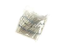 AMSLSIU Paquete de 100 fusibles térmicos, fusibles de temperatura, interruptor termostato tamaño compacto, interruptor termostato multifuncional, fusible Metal, 133°