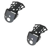 AMSLSIU Pedales Traseros de Bicicleta Pedales de Asiento Trasero Bicicleta adecuados Reposapiés Fuerte Capacidad Carga Reposapiés Trasero Pie