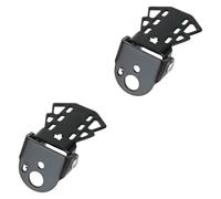 AMSLSIU Pedales Traseros de Bicicleta Pedales de Bicicleta Carretera eficientes Ciclismo Planos versátil para Mayor Comodidad Reposapiés Trasero