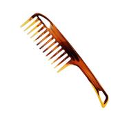 AMSLSIU Peines de plástico Accesorio de salón Herramientas barbería Recortadora peluquero doble cara para el hogar Hombres Niños Adolescentes, con mango