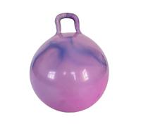 AMSLSIU Pelota de Ejercicio para niños de 55 cm con asa. Ideal para la interacción Social y la coordinación. Pelota Salto 55 cm con asa. , Púrpura Claro , 55x55cm