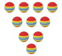 AMSLSIU Pelota de Entrenamiento de Golf y Pelotas elásticas Esponja Suave, Ideal para sesiones Entrenamiento sin dañar Muebles ni Vidrio. Pelota Flexible para Practicar