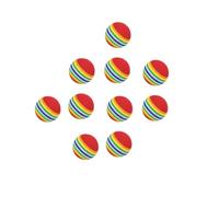 AMSLSIU Pelota de Entrenamiento Flexible y Pelota Blanda de Golf. Excelente solución para Practicar Golf y tiros aproximación en Interiores y Exteriores. Pelotas elásticas