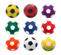 AMSLSIU Pelotas de futbolín de tamaño estándar, Accesorios Esenciales, fáciles Usar, para Fiestas Familiares, Juegos, Juegos Interior, Fiestas en