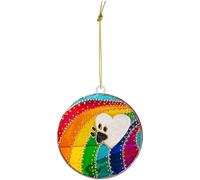 AMSLSIU Pet Memorial Sun Catchers Cute Lovely Portable Rainbow Hanging Garden Ornament con cordón para Puerta de Ventana, Tipo 1