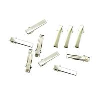 AMSLSIU Pinza para el pelo plana, resistente, de una sola punta, accesorio creativo para hacer tú mismo, útil para manualidades y para organizar el cabello