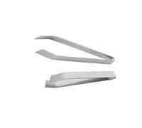 AMSLSIU Pinzas manuales para ajo de acero inoxidable, fáciles de limpiar, de precisión, seguras para cocinar. Pinzas para espinas de pescado. de acero