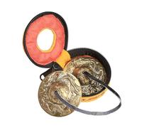AMSLSIU Platillos tibetanos Tingsha fáciles de tocar, decoración de yoga, campanas timbre ligeras, estilo A, Estilo C