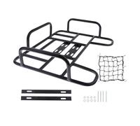 AMSLSIU Portabicicletas trasero para bicicleta, soporte para bicicletas, fácil de instalar, de hierro duradero, ideal para entrega y almacenamiento bicicletas traseras,