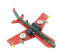 AMSLSIU Proyecto de Soldadura de avión Kit de práctica de Soldadura Aficionados y Estudiantes Que Desean dominar técnicas Kit de práctica de electrónica