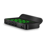 AMSLSIU Proyector de Velocidad HUD con Pantalla de visualización Frontal Manual para Parabrisas Universal con Alarma Exceso Velocidad película Reflectante