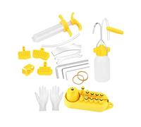 AMSLSIU Purgador de Frenos de Bicicleta, Herramientas para llenar Frenos hidráulicos, Kits reparación y Mantenimiento, Ahorra Tiempo y Esfuerzo con Funciones avanzadas,