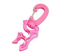 AMSLSIU Retenedor de Buceo BCD, Funda para regulador de Buceo para entusiastas los Deportes acuáticos, Color para Blanco, Rosa, Longitud 10cm