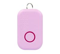 AMSLSIU S5 Localizador de fotografía con Control Remoto Compatible con Bluetooth Dispositivo de Seguimiento de Mochila bidireccional para Interiores y Exteriores, Rosado