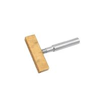 AMSLSIU Soldador compacto con punta en T para pantallas LCD. Reparación de cables y soldadura de precisión paneles digitales. Resistente y diseñado para soportar, Sin tira, Punta 5.3x3.5cm