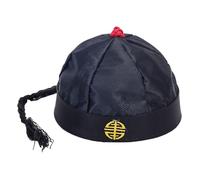 AMSLSIU Sombrero tradicional de príncipe heredero, gorro de terrateniente, cómodo y duradero, ideal para escenarios, una excelente manera de complementar el traje tradicional