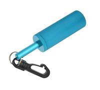 AMSLSIU Sonajero Premium para Tanque de Seguridad de Buceo con Clip para Mejorar la comunicación y la atención. Actividades subacuáticas. Sonajero Premium, Azul, 11.8 x 2.8 cm