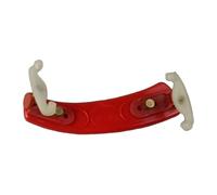 AMSLSIU Soporte de almohadilla de apoyo para hombro para violín, colorido, ligero y ajustable, duradero, piezas para violín, accesorios, soporte de almohadilla de apoyo para, Rojo, 1-4 1-8