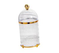 AMSLSIU Soporte duradero para tenedores, apto para sala de estar, dormitorio, encimera, organiza tenedores y cucharas sin esfuerzo, soporte para de frutas, Claro, 8x16.5 cm