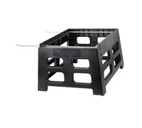AMSLSIU Soporte metálico Negro Resistente para Colmenas. Mejora la circulación del Aire y eleva Las Colmenas del Suelo. Protege a Las Abejas y favorece la producción de Miel.