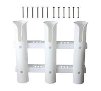 AMSLSIU Soporte para caña de Pescar con Mosca, Soporte para caña de Pescar para Kayak, Garantiza un Almacenamiento Vertical Seguro con una instalación Sencilla, Estructura