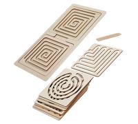 AMSLSIU Tablero de Actividades de Juguetes Laberinto Interactivo Que promueve el Desarrollo del Cerebro y el dominio Las Habilidades motoras Finas para Estudiantes jóvenes Juguete Desarrollo del