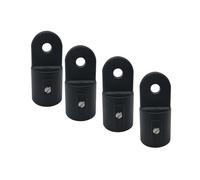 AMSLSIU Tapa de Ojo Interior Redonda y Liviana, Adecuada para Accesorios de Bimini para Barcos con Tubo Cuadrado, Resistente al Agua, herrajes Marinos