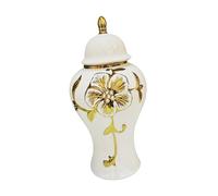 AMSLSIU Tarro de Jengibre versátil de cerámica para decoración del hogar y Eventos, Soporte para Plantas con Tapa.