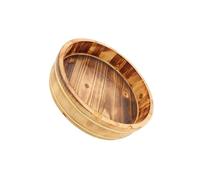 AMSLSIU Tazón de Para madera para mezclar arroz y sushi: mantiene el arroz fresco y le da un toque elegante a la cocina. Tazón para condimentos, organizador, Estilo D
