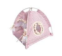 AMSLSIU Tienda de campaña en Miniatura a Escala 1/12, Hecha de Polipropileno Suave y Tela, Ideal para Decorar tu casa de muñecas. Ideal para Jugar y