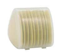 AMSLSIU Tijeras triangulares de sastre resistentes para costura. Incluye 10 tizas gruesas en una caja de almacenamiento. Marcadores tela para ropa, bolsas lona y acolchado.