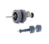 AMSOAN PA03670-0001 PA03670-0002 - Rodillo de recogida de papel para escáner + rodillo de freno compatible con fi-7160 fi-7260 fi-7140 fi-7240 fi-7180 fi-7280 fi-7300NX