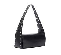 AMSOH Bolsa de hombro con diseño de remaches, estilo vintage, punk, color café, axilas, alta capacidad, diseño de lujo, bolsa de mano para mujer