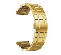 AMSOH Stainless Steel Luxury Band For Galaxy Watch 5 Pro 40/44mm 42/46mm For Huawei Gt 2/3 Pro Metal Strap 20mm 22mm WatchBands(Gold-Tool,Watch5 40)