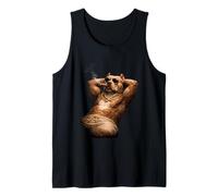 Amstaff Gafas Cigarro Streetwear Relax Camiseta sin Mangas