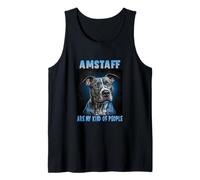 Amstaff Son mi Tipo de Personas Dueño de Perros Amstaff Camiseta sin Mangas