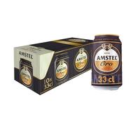 Amstel Oro Cerveza Tostada Pack Lata, 10 x 33cl