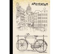 Amsterdam Canal: A Chic Journal Notebook