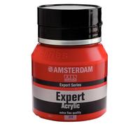 Amsterdam Expert Series Acrylic - 400 ml Rojo pyrrole 315 - Pintura de gran cuerpo y alta pigmentación - Excelente resistencia a la luz y acabado satinado duradero