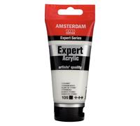 Amsterdam Expert Series Tubo de pintura acrílica 75 ml - Blanco titanio 105 - Cuerpo grueso, Alta resistencia a la luz, Calidad de artista