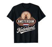 Amsterdam Nederland Travel City Design Camiseta