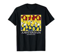 Amsterdam Netherlands Tulip Vintage Souvenir Camiseta