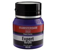 Amsterdam Pintura acrílica Expert Series - Violeta azulado permanente opaco 581 - Bote de 400 ml - Profesional de gran cuerpo - Alta resistencia a la luz - Calidad de artista