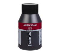 Amsterdam Pintura acrílica Serie Estándar - Artesanía holandesa -1000 ml Gris Payne 708 - Pigmentos resistentes a la luz de alta calidad - Semiopaca - Viscosidad media para pinceladas texturizadas